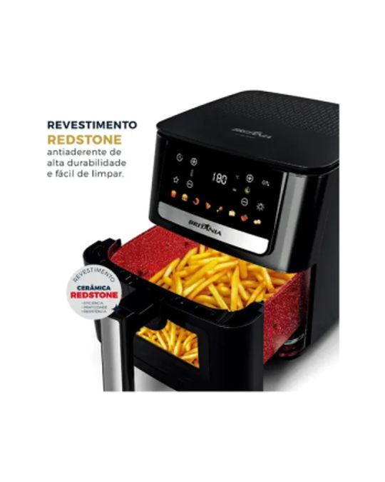 Air Fryer Britânia 6,5L 1700W 8 Funções