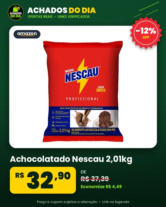 Achocolatado Nescau 2,01kg