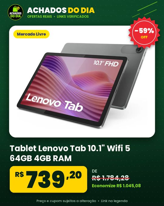 Tablet Lenovo Tab 10.1¨ Wifi 5 64gb 4gb De Ram