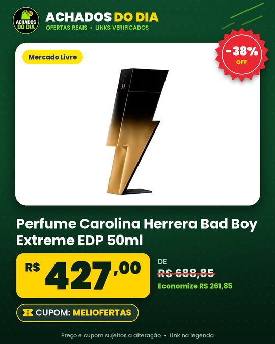 Perfume Carolina Herrera Bad Boy Extreme EDP 50ml
