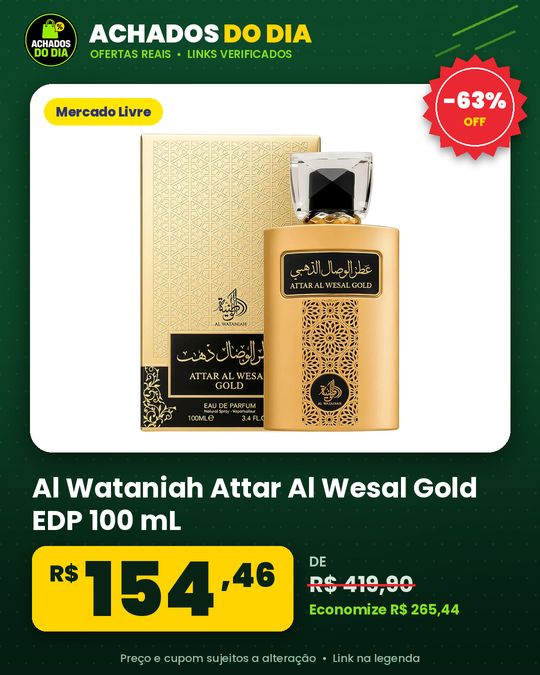 Al wataniah Attar Al Wesal Gold EDP Sem gênero Eau de parfum Spray