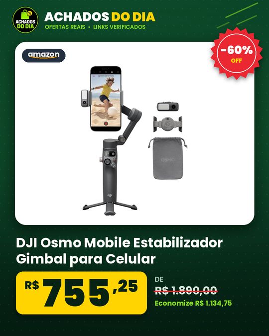 DJI Osmo Mobile Estabilizador Gimbal para Celular