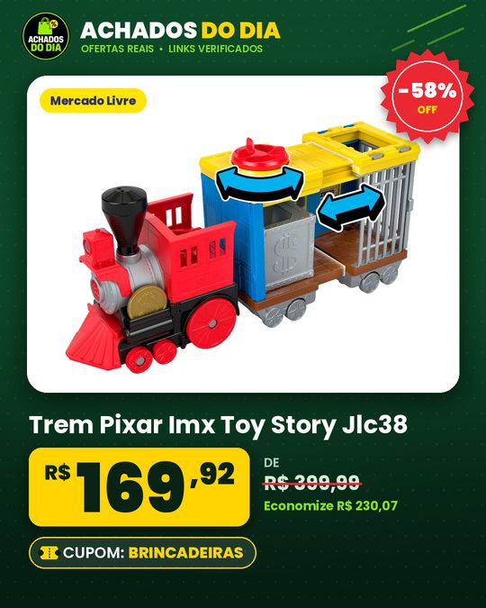 Trem Pixar Imx Toy Story Jlc38