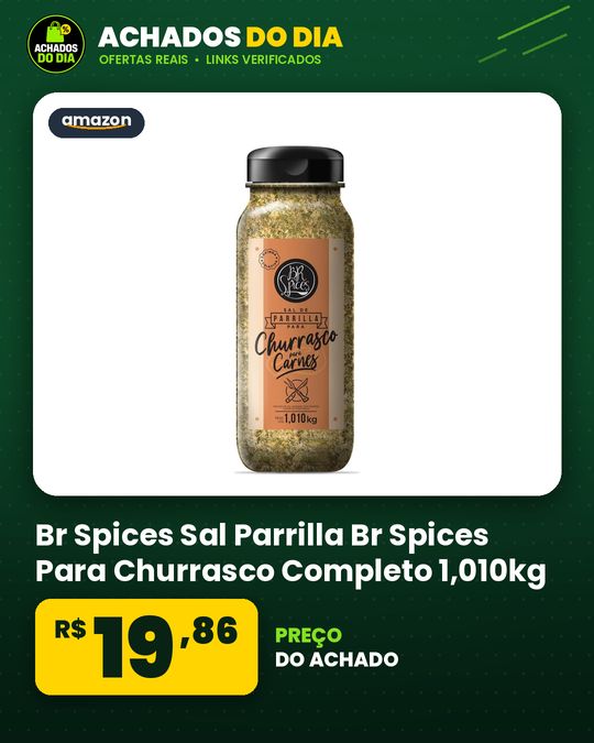 Br Spices Sal Parrilla Br Spices Para Churrasco Completo 1,010kg