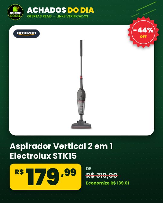 Electrolux Aspirador Pó Vertical Com Fio Portátil De Mão 2 Em 1 Potente 1450w Cabo 6m Capacidade 1,6l Filtro