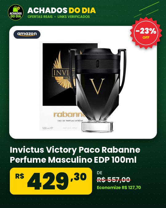 Invictus Victory Paco Rabanne Perfume Masculino EDP 100ml