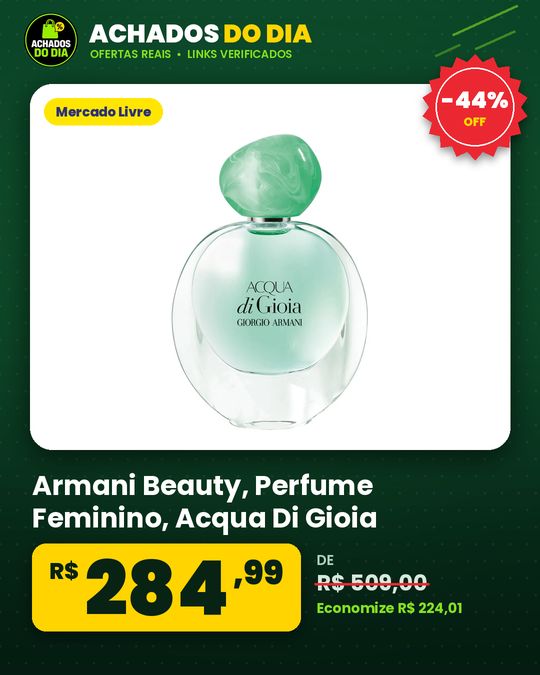 Armani Beauty, Perfume Feminino, Acqua Di Gioia, Eau De Parfum, 30ml