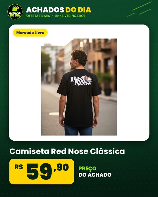 Camiseta Red Nose Clássica