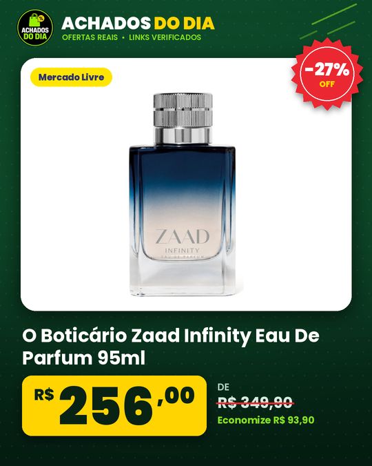 O Boticário Zaad Infinity Eau De Parfum 95ml