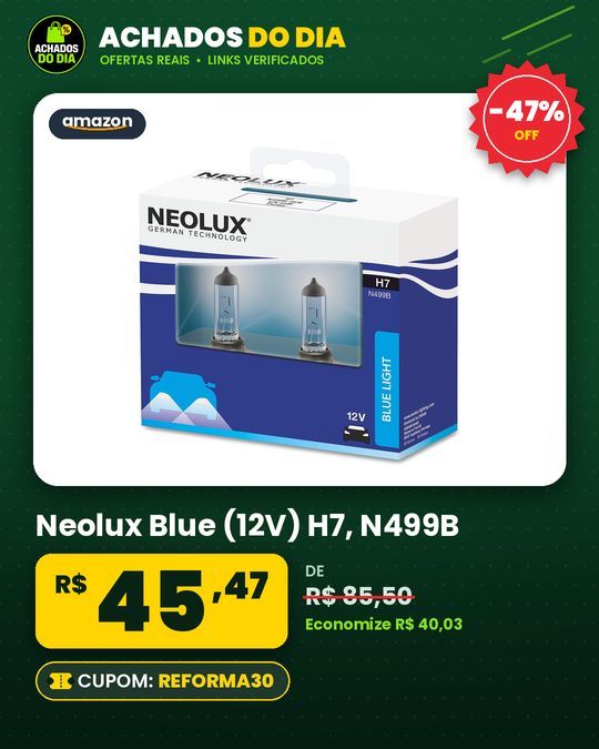 Neolux Blue (12V) H7 - N499B