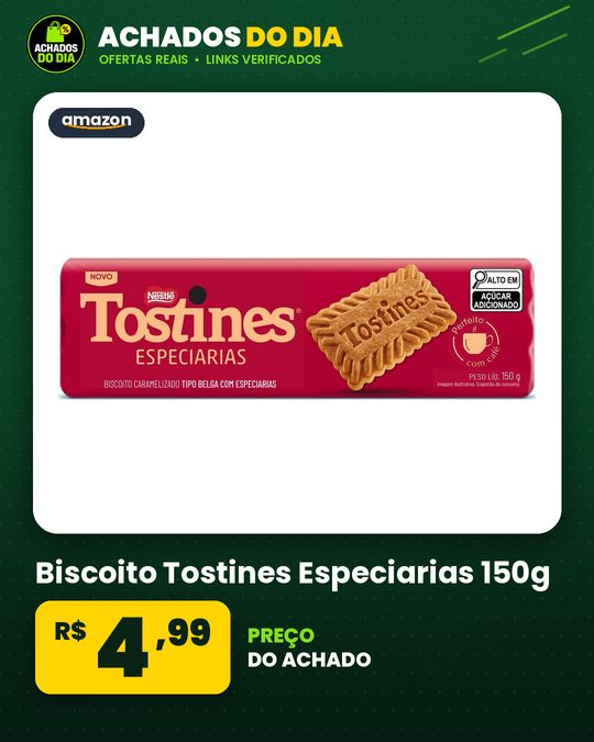 Biscoito Tostines Especiarias 150g