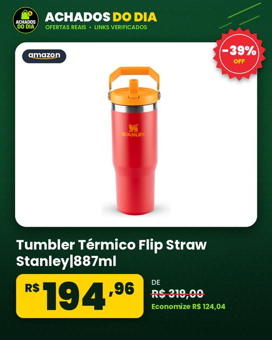 Tumbler Térmico Flip Straw Stanley|887ml