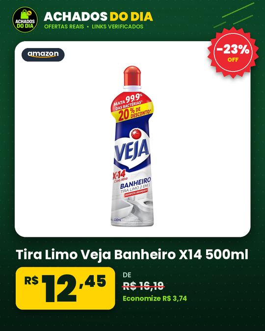 Tira Limo Veja Banheiro X14 500ml