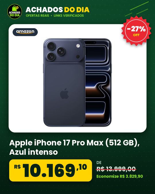 Apple iPhone 17 Pro Max (512 GB) - Azul intenso