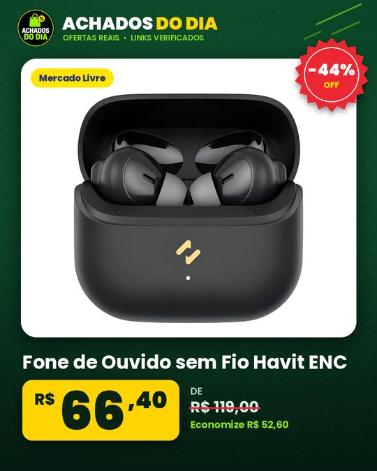 Fone de Ouvido sem Fio Havit ENC