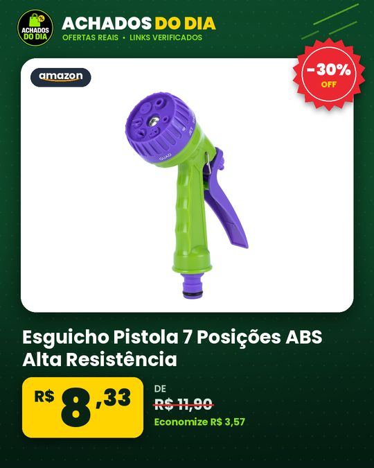 Esguicho Pistola 7 Posições ABS Alta Resistência