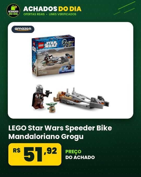 LEGO Star Wars Speeder Bike Mandaloriano Grogu