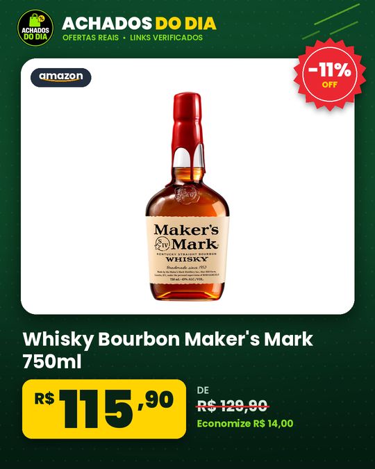 Whisky Bourbon Maker's Mark 750ml