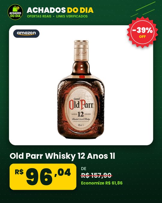 Old Parr Whisky 12 Anos 1l