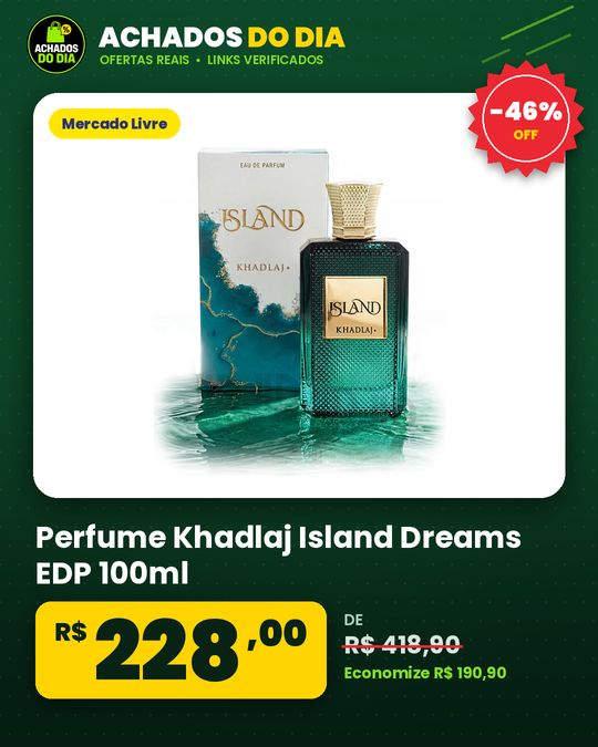 Perfume Khadlaj Island Dreams EDP 100ml