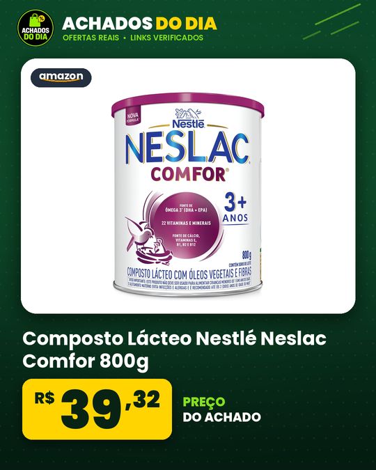 Composto Lácteo Nestlé Neslac Comfor 800g