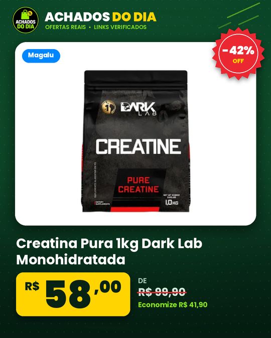 Creatina Pura 1kg Dark Lab Monohidratada
