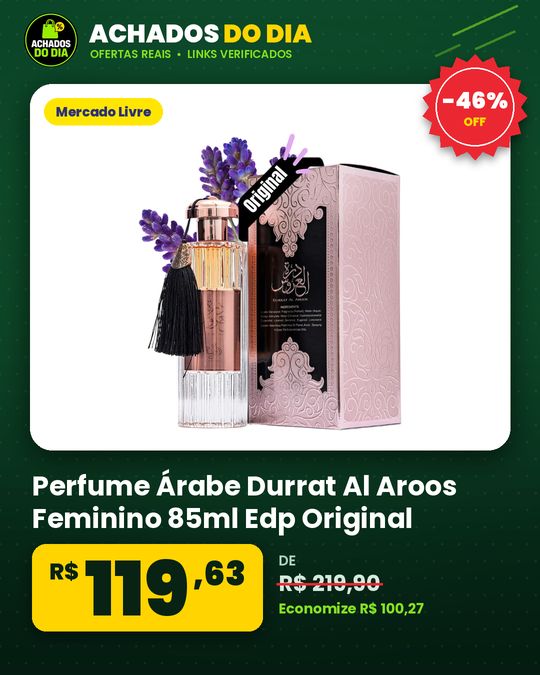 Perfume Árabe Durrat Al Aroos Feminino 85ml Edp Original