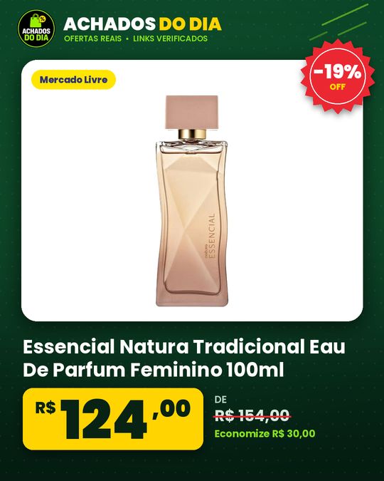 Essencial Natura Tradicional Eau De Parfum Feminino 100ml