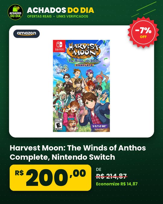 Harvest Moon: The Winds of Anthos Complete - Nintendo Switch
