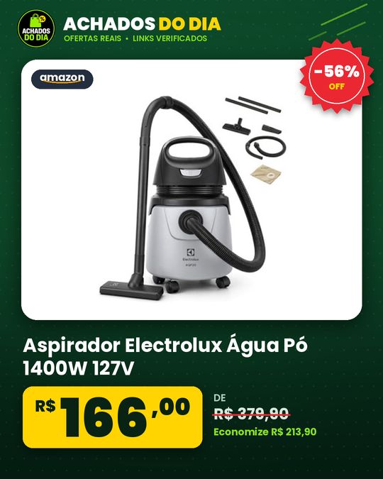 Aspirador Electrolux Água Pó 1400W 127V
