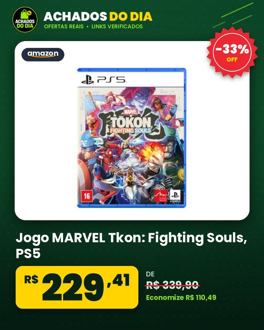 Jogo MARVEL Tkon: Fighting Souls - PS5