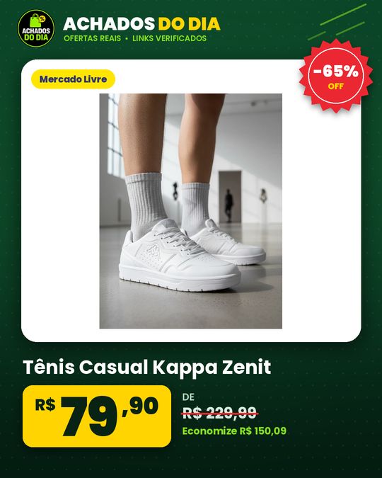 Tênis Casual Kappa Zenit