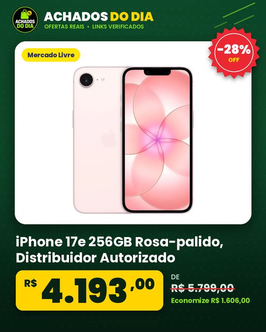 iPhone 17e 256GB Rosa-palido - Distribuidor Autorizado