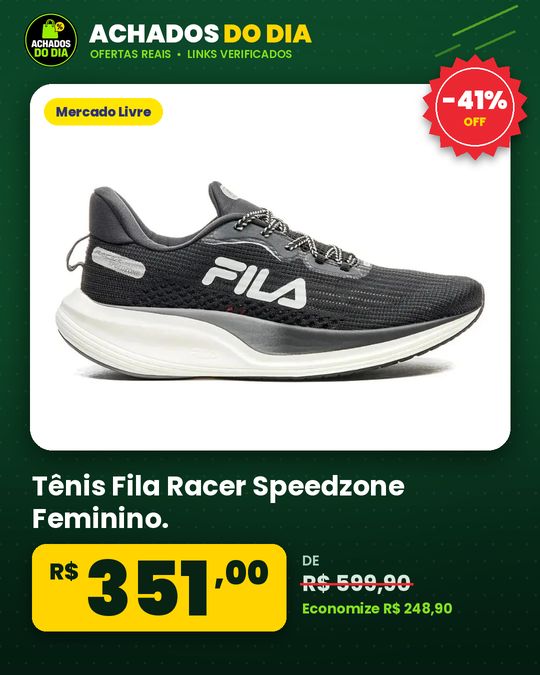 Tênis Fila Racer Speedzone Feminino.