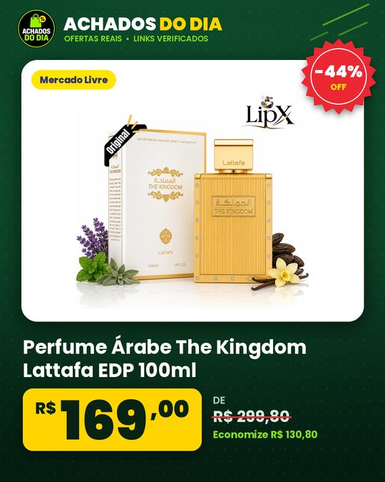 Perfume Árabe The Kingdom Lattafa EDP 100ml