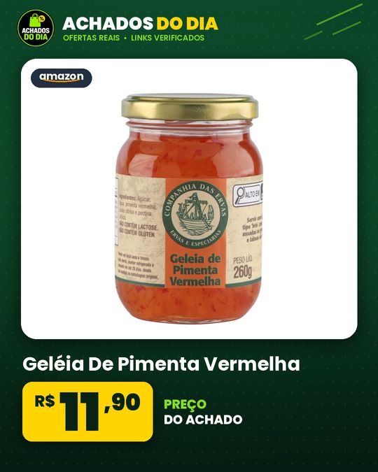 Geléia De Pimenta Vermelha