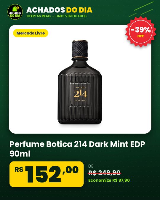 Perfume Botica 214 Dark Mint EDP 90ml