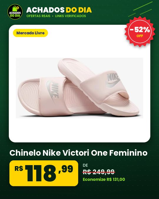 Chinelo Nike Victori One Feminino