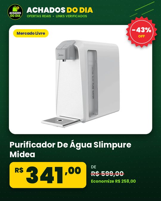 Purificador De Água Slimpure Midea