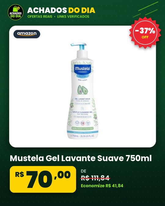Mustela Gel Lavante Suave 750ml