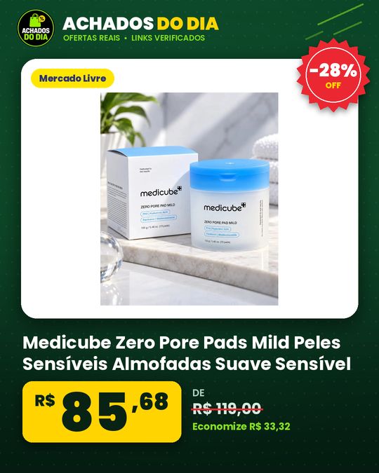 Medicube Zero Pore Pads Mild Peles Sensíveis Almofadas Suave Sensível