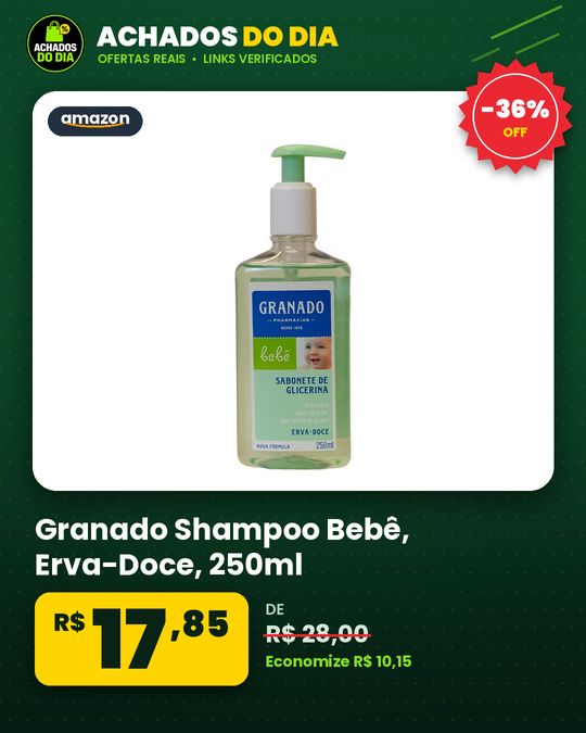 Granado Shampoo Bebê, Erva-Doce, 250ml