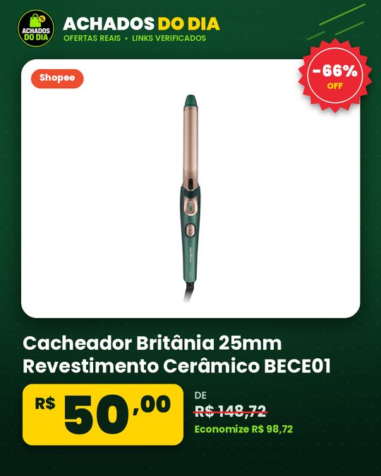 Cacheador Britânia 25mm Revestimento Cerâmico BECE01
