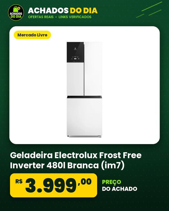 Geladeira Electrolux Frost Free Inverter 480l Branca (im7)