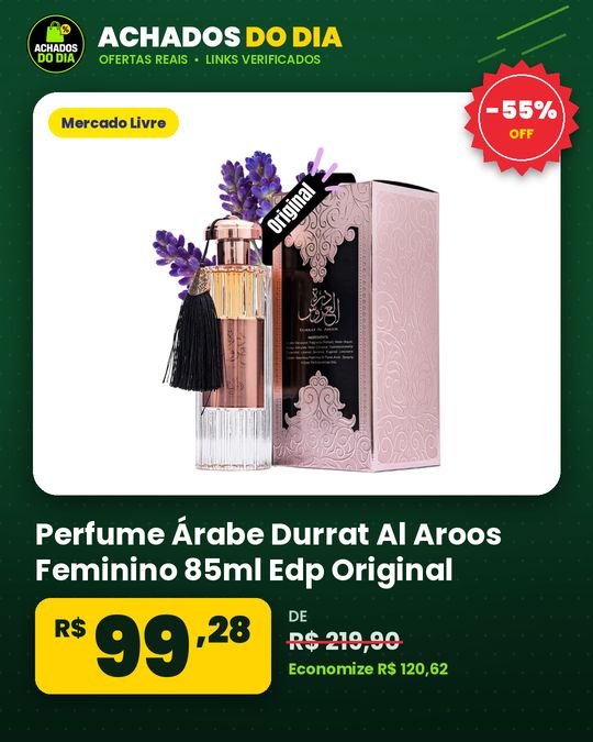 Perfume Árabe Durrat Al Aroos Feminino 85ml Edp Original