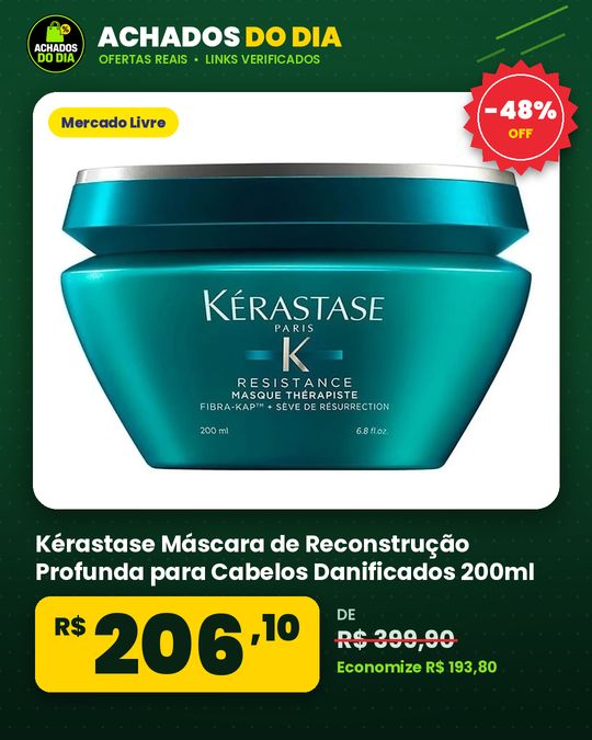 Kérastase Máscara de Reconstrução Profunda para Cabelos Danificados 200ml