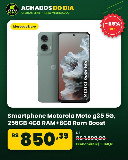 Smartphone Motorola Moto g35 5G, 256GB 4GB RAM+8GB Ram Boost