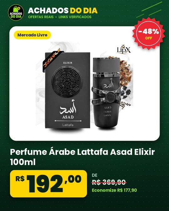 Perfume Árabe Lattafa Asad Elixir 100ml
