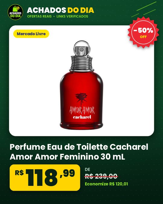 Perfume Eau de Toilette Cacharel Amor Amor Feminino 30 mL