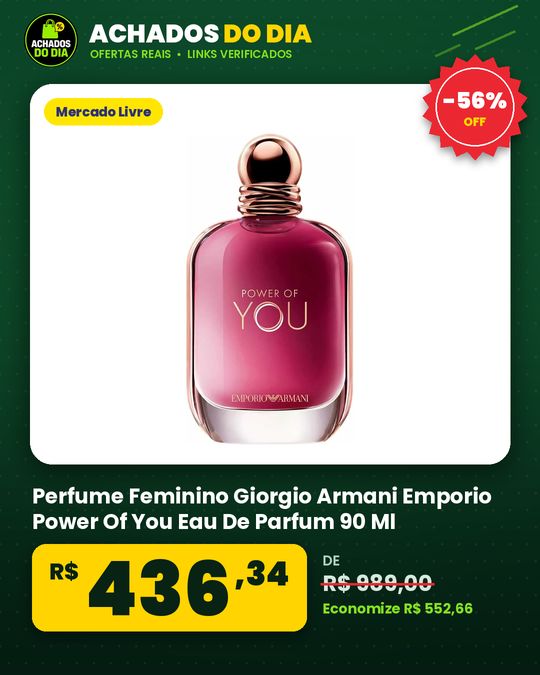 Perfume Feminino Giorgio Armani Emporio Power Of You Eau De Parfum 90 Ml